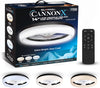 Cannonx 14 Low Profile Ceiling Fans with Lights and Remote, Modern Fandelier Ceiling Fan